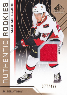 Hockey card Max Lajoie