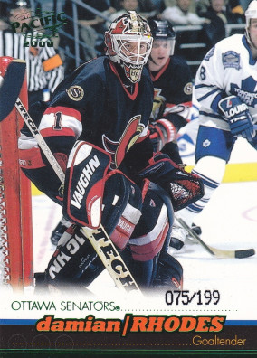 Hockey card Damian Rhodes