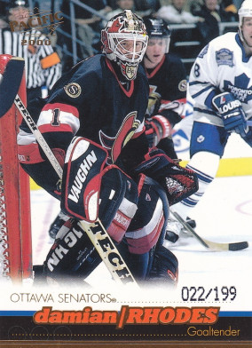 Hockey card Damian Rhodes