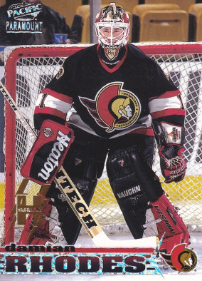 Hockey card Damian Rhodes