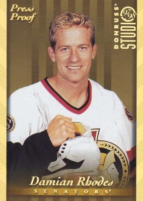 Hockey card Damian Rhodes
