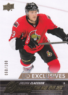 Hockey card Fredrik Claesson