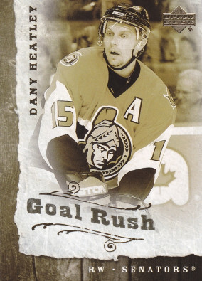 Hockey card Dany Heatley