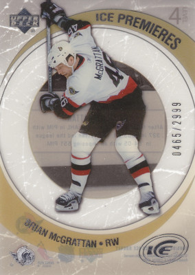 Hockey card Brian McGrattan