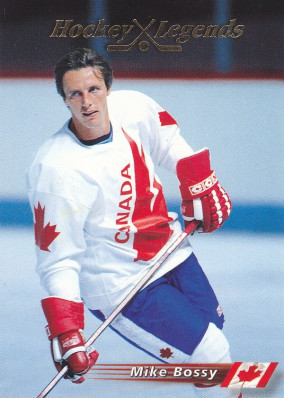 Hockey card Mike Bossy