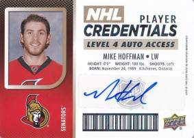 Hockey card Mike Hoffman