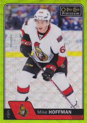Hockey card Mike Hoffman