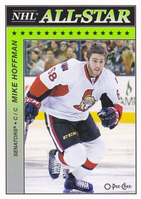 Hockey card Mike Hoffman