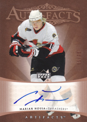 Hockey card Marian Hossa