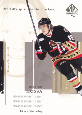 Hockey card Marian Hossa