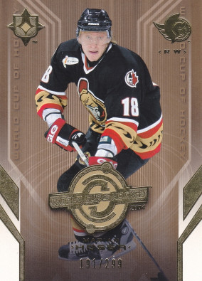 Hockey card Marian Hossa