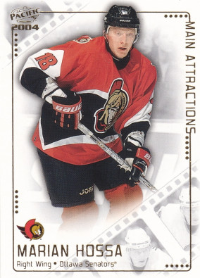 Hockey card Marian Hossa