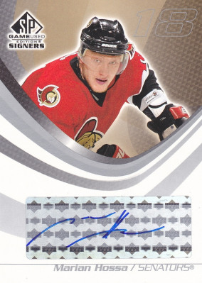 Hockey card Marian Hossa