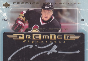 Hockey card Marian Hossa