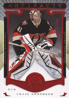 Hockey card Craig Anderson