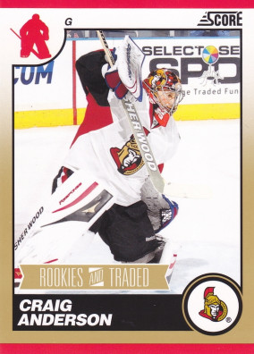 Hockey card Craig Anderson