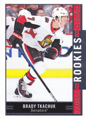 Hockey card Brady Tkachuk