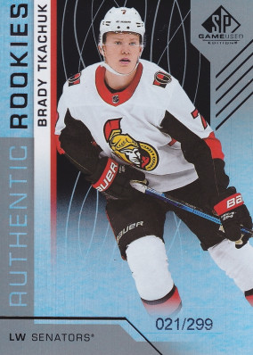 Hockey card Brady Tkachuk