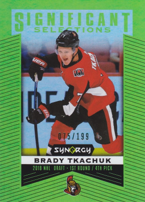 Hockey card Brady Tkachuk