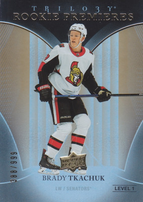 Hockey card Brady Tkachuk