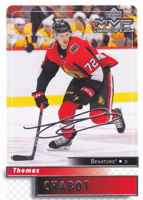 Hockey card Thomas Chabot