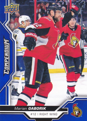 Hockey card Marian Gaborik