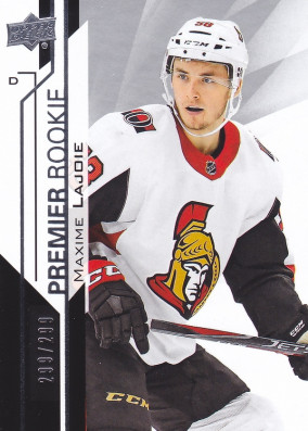 Hockey card Max Lajoie