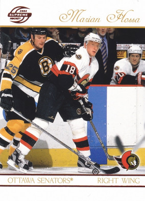 Hockey card Marian Hossa