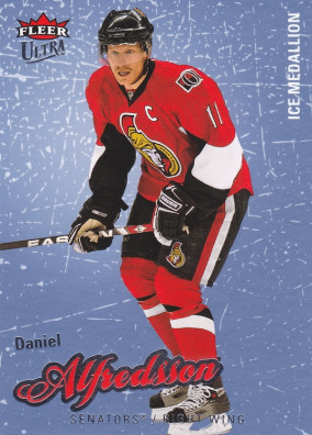 Hockey card Daniel Alfredsson