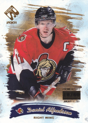 Hockey card Daniel Alfredsson