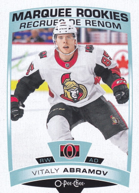 Hockey card Vitaly Abramov 531