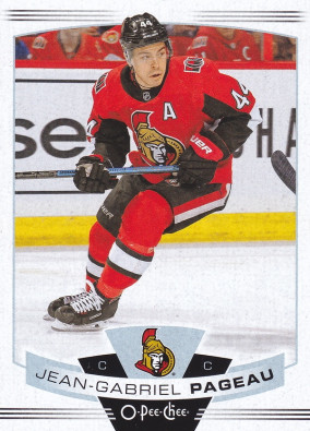 Hockey card Jean-Gabriel Pageau