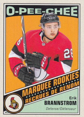 Hockey card Erik Brannstrom