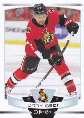Hockey card Cody Ceci
