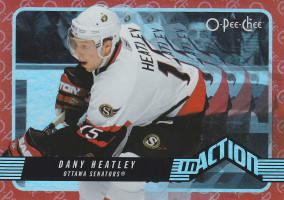 Hockey card Dany Heatley