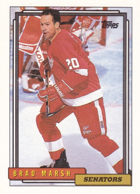 Hockey card Brad Marsh