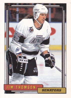 Hockey card Jim Thomson