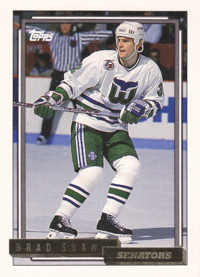 Hockey card Brad Shaw