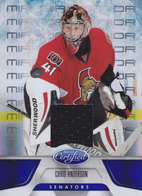 Hockey card Craig Anderson