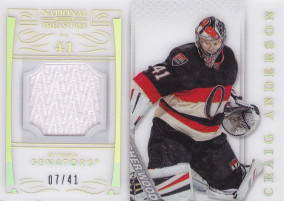 Hockey card Craig Anderson