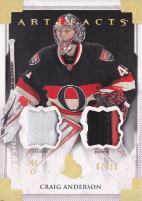 Hockey card Craig Anderson