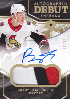 Hockey card Brady Tkachuk