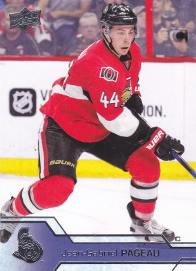 Hockey card Jean-Gabriel Pageau