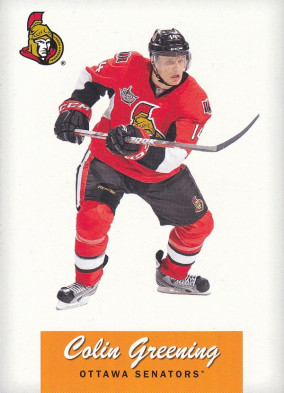 Hockey card Colin Greening