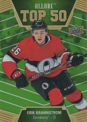 Hockey card Erik Brannstrom