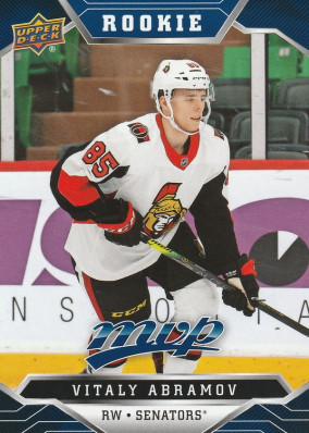 Hockey card Vitaly Abramov