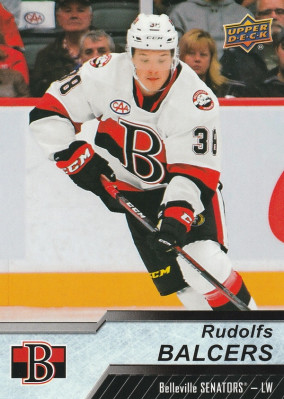 Hockey card Rudolfs Balcers