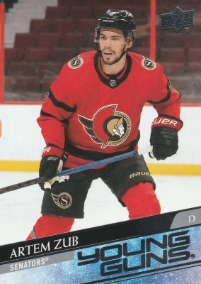 Hockey card Artem Zub