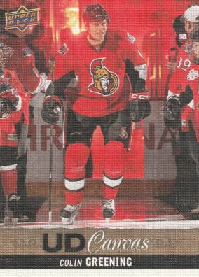 Hockey card Colin Greening