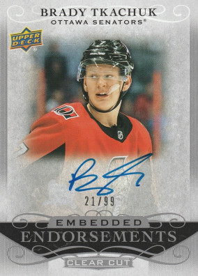 Hockey card Brady Tkachuk